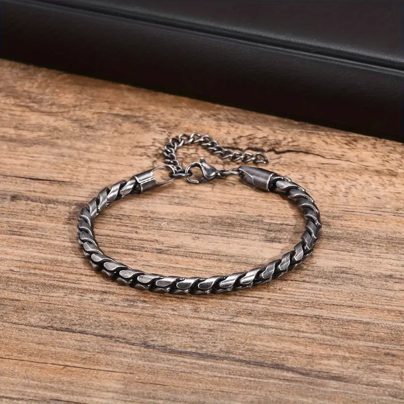 Retro Cool Stainless Steel Bracelet